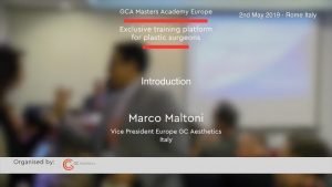 Willkommen bei den GCA Academy Masters Rome – Marco Maltoni