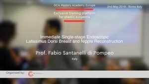 Einstufige endoskopische Latissimus dorsi Brust- und Brustwarzenrekonstruktion von Prof. Fabio Santanelli di Pompeo