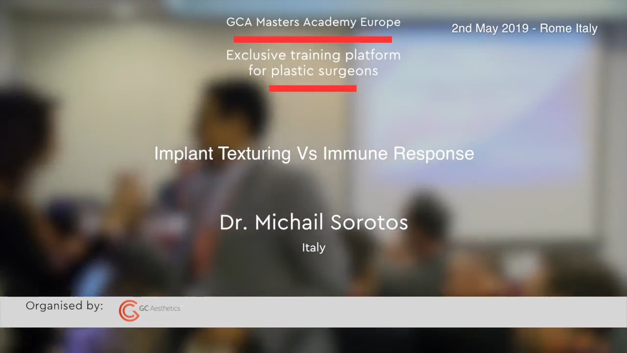Implantat Texturierung vs. Immunantwort von Dr. Michail Sorotos